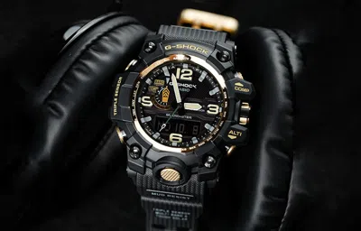 Casio G-shock Mudmaster 'black Gold' In Blue