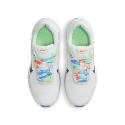 Nike (gs)  Revolution 7 Next Nature Se 'white Dust Green Navy'