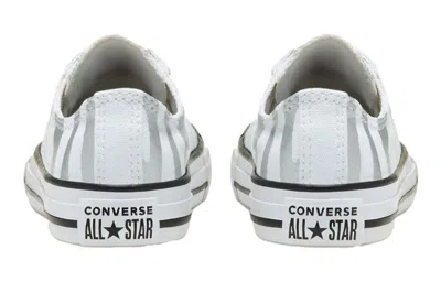 Converse Archive Zebra Chuck Taylor All Star 'silver White' In Gray