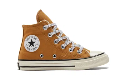 Converse Chuck Taylor All Star 1970s Canvas Shoes K Brown/white In Orange