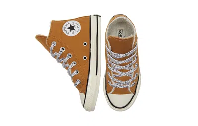 Converse Chuck Taylor All Star 1970s Canvas Shoes K Brown/white In Orange