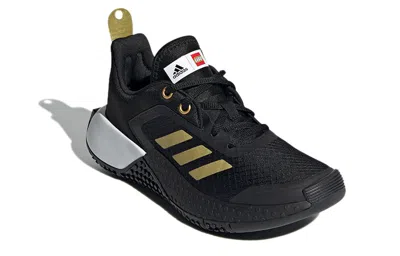 Adidas Originals (gs) Adidas Lego X Sport Big Kid 'black Gold Metallic'
