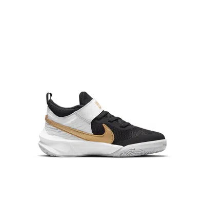 Nike (ps)  Team Hustle D10 'black White Metallic Gold' In Multi