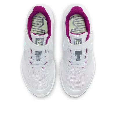 Nike (ps)  Star Runner 2 Power 'pure Platinum Iridescent Swoosh' In Gray