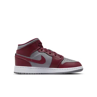 Air Jordan (gs)  1 Mid 'cherrywood Red'