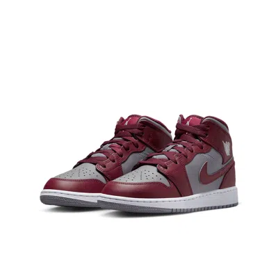 Air Jordan (gs)  1 Mid 'cherrywood Red'