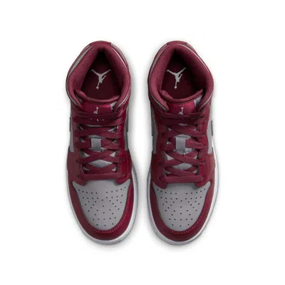 Air Jordan (gs)  1 Mid 'cherrywood Red'