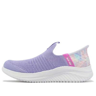 Skechers (gs)  Ultra Flex 3.0 'light Lavender Multicolor' In Blue
