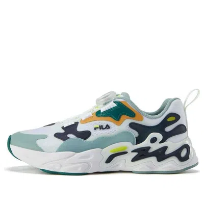 Fila (gs)  Boa Fashion Lifestyle Sneakers 'white Green Navy'