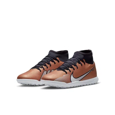 Nike (gs)  Jr Mercurial Superfly 9 15 Club Tf 'bronze Black White'