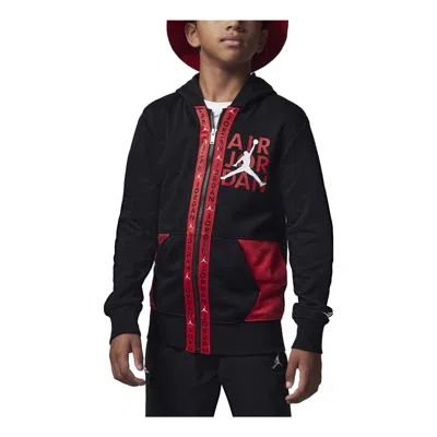 Air Jordan (gs)  Vert Tape Full-zip Hoodie 'black'