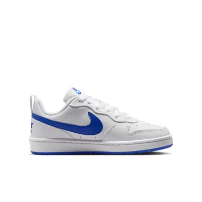 Nike (gs)  Court Borough Low Recraft 'white Hyper Royal'