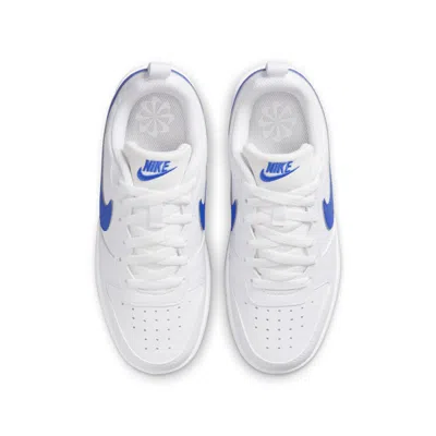 Nike (gs)  Court Borough Low Recraft 'white Hyper Royal'