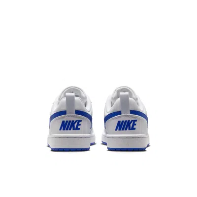 Nike (gs)  Court Borough Low Recraft 'white Hyper Royal'