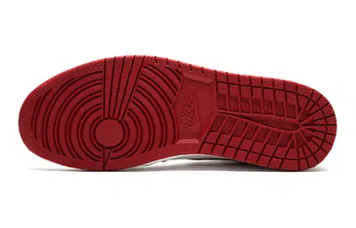 Air Jordan (gs)  1 Retro High Og 'metallic Red' In White