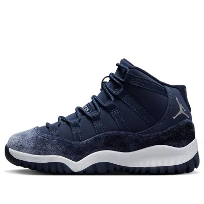 Air Jordan (ps)  11 Retro 'midnight Navy Velvet'