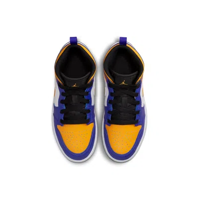 Air Jordan (ps)  1 Mid 'lakers'