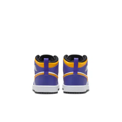 Air Jordan (ps)  1 Mid 'lakers'