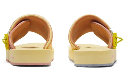 Puma Kidsuper Studios X Wilo Slide 'yellow Peach Beige' In Multi