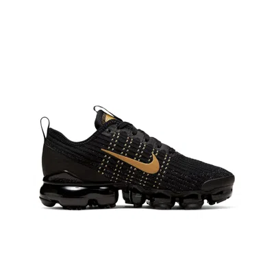 Nike (gs)  Air Vapormax Flyknit 3 'black Gold'