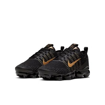 Nike (gs)  Air Vapormax Flyknit 3 'black Gold'