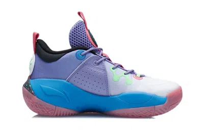 Li-ning (gs)  Wade All City 9 V1.5 Mid 'purple Green'