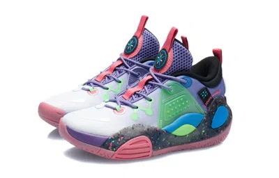 Li-ning (gs)  Wade All City 9 V1.5 Mid 'purple Green'