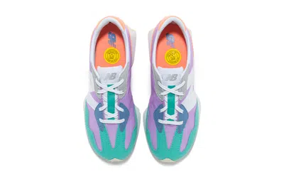 New Balance (gs)  327 Wide 'dark Violet Glow Summer Jade'
