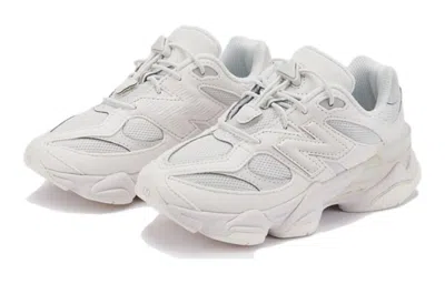New Balance Mesh-panelled Chunky Sneakers In White