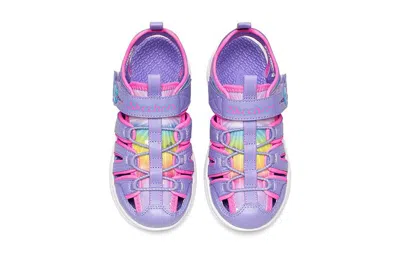 Skechers (gs)  C-flex Sandal Dazzling Explorer 'purple Multi'