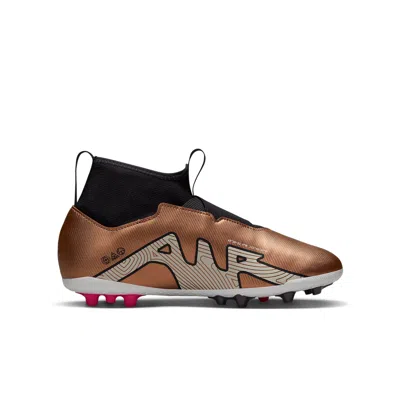 Nike (gs)  Jr Mercurial Superfly 9 15 Academy Ag 'bronze Black White'