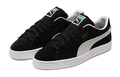 Puma Suede Classic Xxi Low-top Sneakers In Black