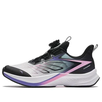 Anta (gs)  Running Series Sneakers 'black Purple Grey'