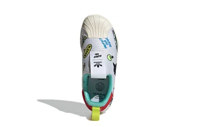 Adidas Originals (ps) Adidas Aaron Kai X Superstar 360 Primeblue J 'pop Art Style Waves'