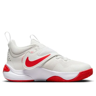 Nike (ps)  Team Hustle D 11 'white Red' In Multi