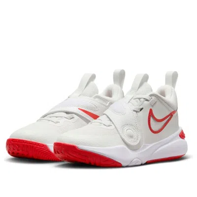 Nike (ps)  Team Hustle D 11 'white Red' In Multi
