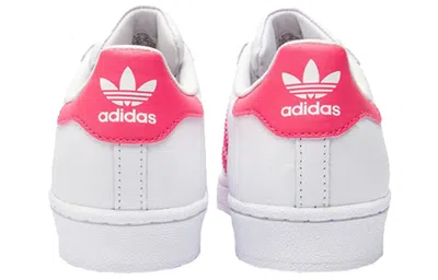 Adidas Originals (gs) Adidas Superstar J 'white Real Pink'