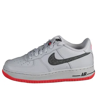 Nike (gs)  Air Force 1 Felt 'wolf Grey' In White