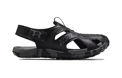 Under Armour (ps)  Fat Tire Defender Sandal 'black Camo'