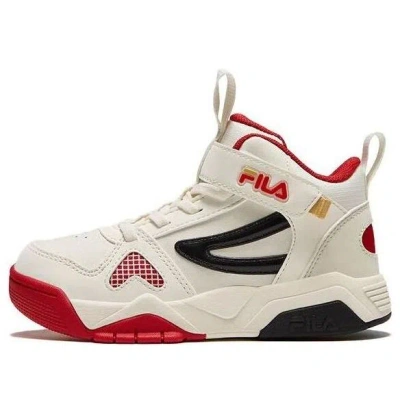 Fila (ps)  High-top Skate Shoes 'white Black Red'