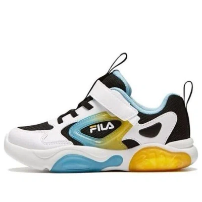 Fila (ps)  Athletic Training Sneakers 'white Black Blue'