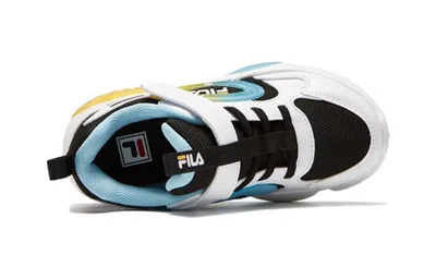 Fila (ps)  Athletic Training Sneakers 'white Black Blue'