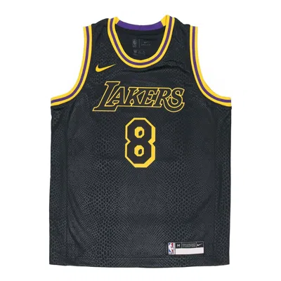 Nike (gs)  Older Kids' Los Angeles Lakers City Edition 8&24 Mamba Week Black