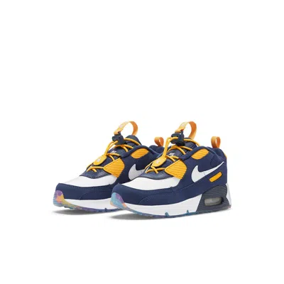 Nike (ps)  Air Max 90 Toggle Se 'midnight Navy University Gold' In Blue