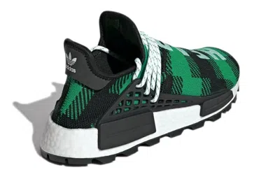 Adidas Originals Adidas X Pharrell X Billionaire Boys Club Nmd Hu Trail 'green Plaid' In Green