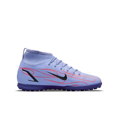 Nike (gs)  Kylian Mbapp X Mercurial Superfly 8 Academy Tf 'flames' In Purple