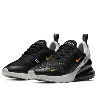 Nike (gs)  Air Max 270 'pure Platinum' In Black