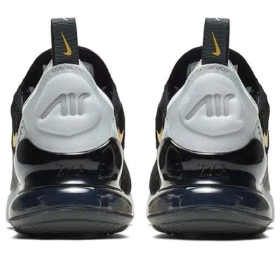 Nike (gs)  Air Max 270 'pure Platinum' In Black