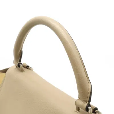 Pre-owned Celine Beige Leather Suede Handbag Shoulder Bag ()