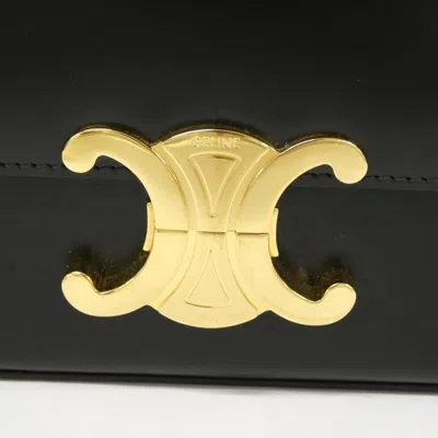 Pre-owned Celine Black Leather Shoulder Bag ()